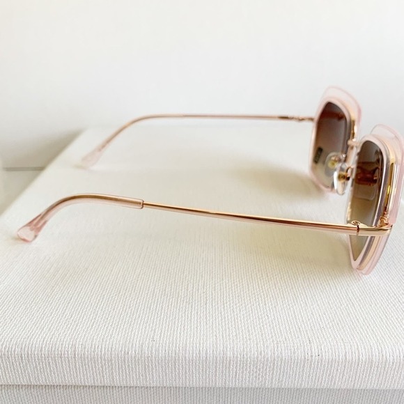 NWT pink geometric sunglasses - Picture 6 of 6